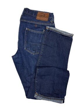 PRPS Rambler Selvedge Jeans Mens 36x33 Dark Wash Raw Denim Japanese Style